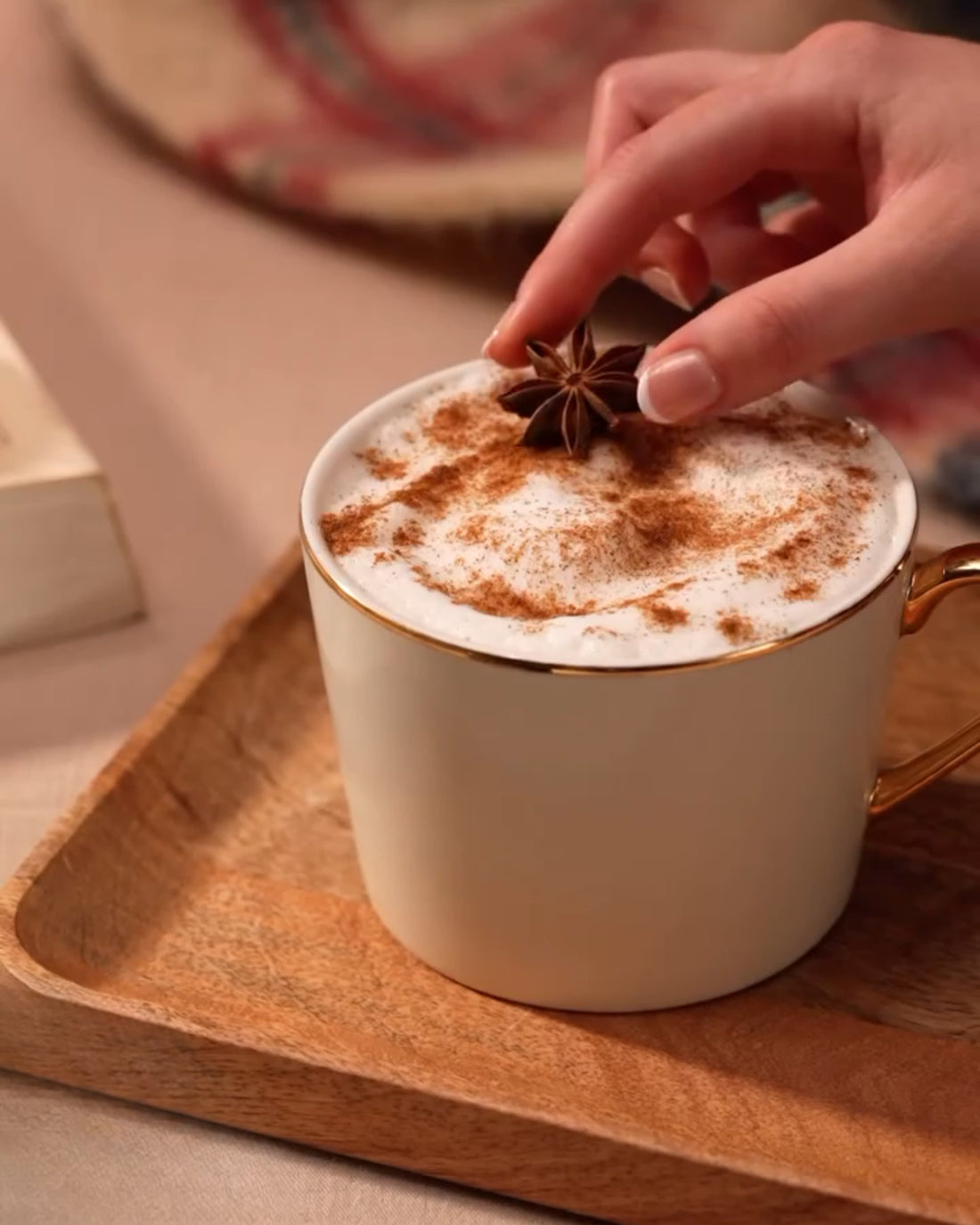 Spiced Chai latte