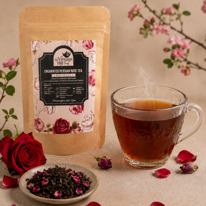 Enchanted Persian Rose Caffiene-free Tea | Premium Loose Leaf Tea