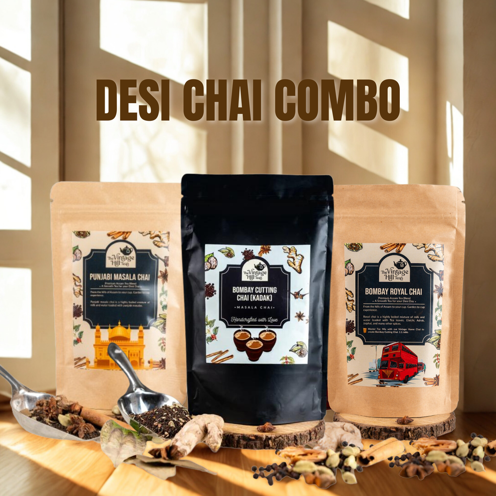 Desi Chai Combo – The Vintage Hill Teas