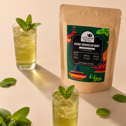 Moroccan Mint Green Tea | Premium Loose Leaf Tea