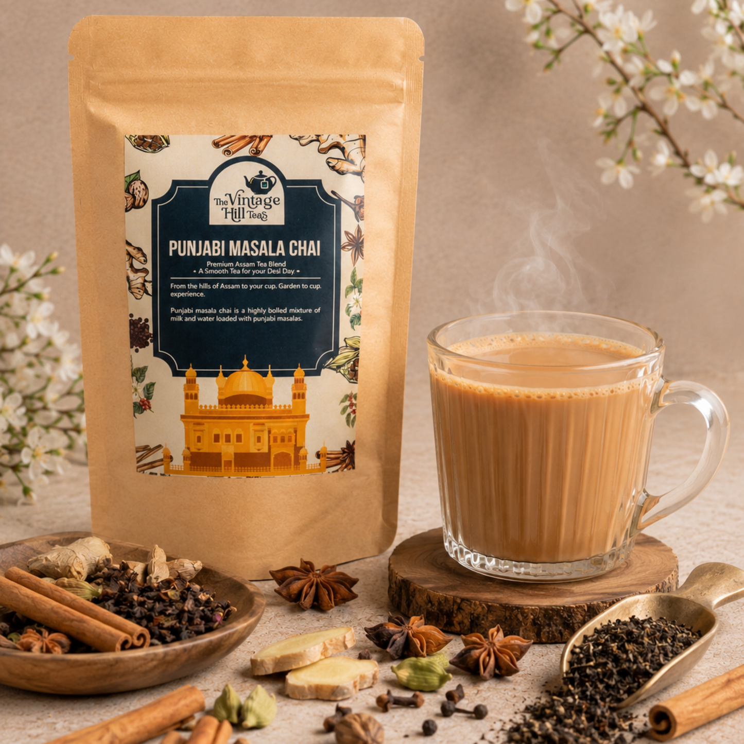 Punjabi Masala Chai | Premium Loose Leaf Tea