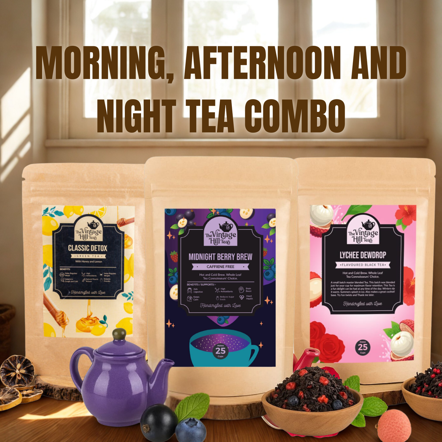 Morning, Afternoon And Night Combo