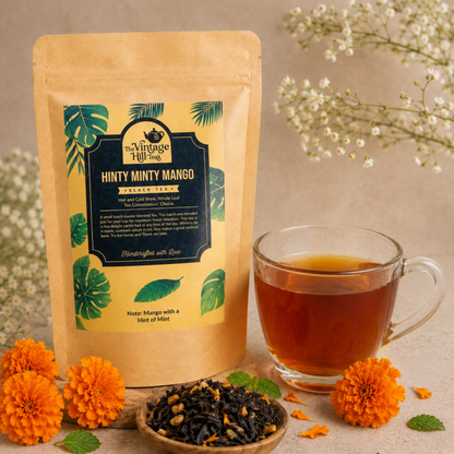 Hinty Minty Mango Black Tea | Premium Loose Leaf Tea