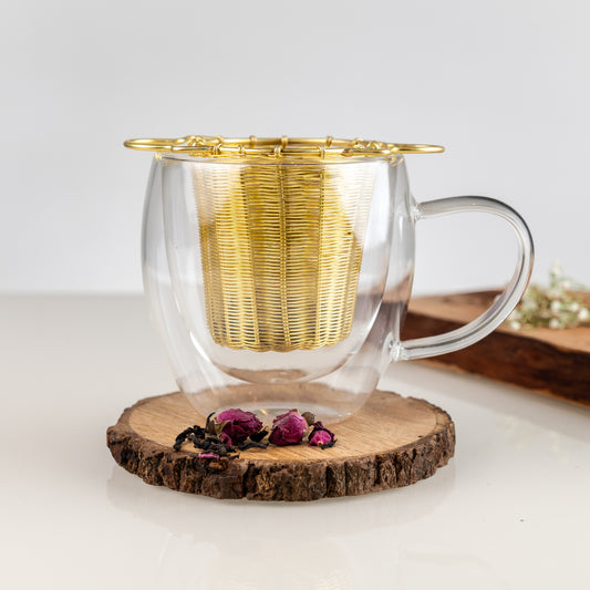 Handwoven Brass Infuser