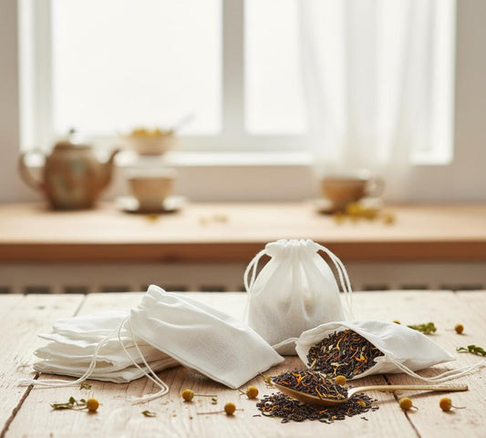 DIY Cotton Tea Bags