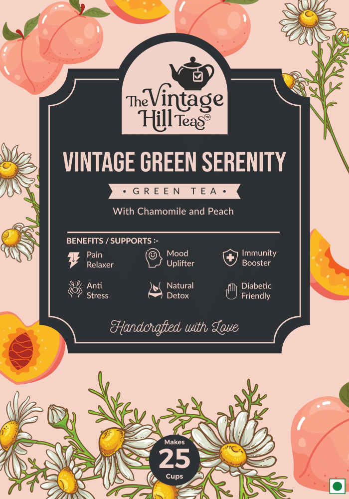 Vintage Peach Serenity