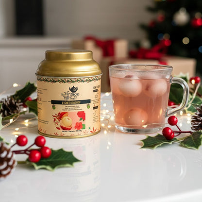 Lychee Dewdrop Caffiene-Free Tea | Premium Loose Leaf Tea