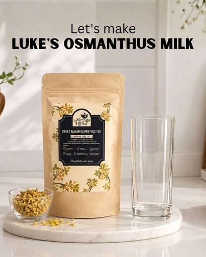 Let's make Luke's Osmanthus Milk - Recipe Step 1